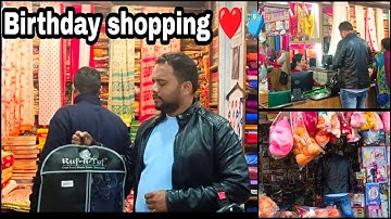 Vlog #18  : Birthday shopping 🛍️ ||HMTUK02VLOGS ❤️ #1stbirthday #shopping
