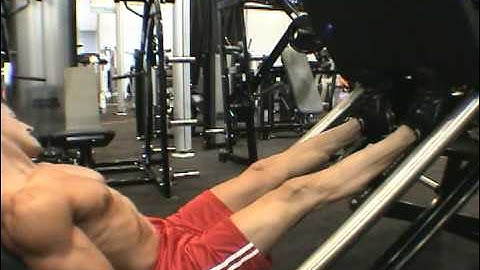 www.modeltrainers.com Calves Machine Calf Raises Exclusive Video By www.onefitbod.com