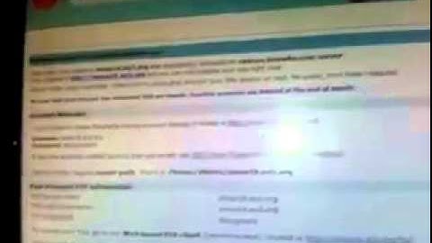 Video Tutorial How To Upload a Website using a free web hosting area