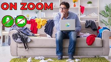 How to Mute Audio and Video while in a zoom meeting