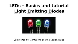 LEDs  Basics and tutorial