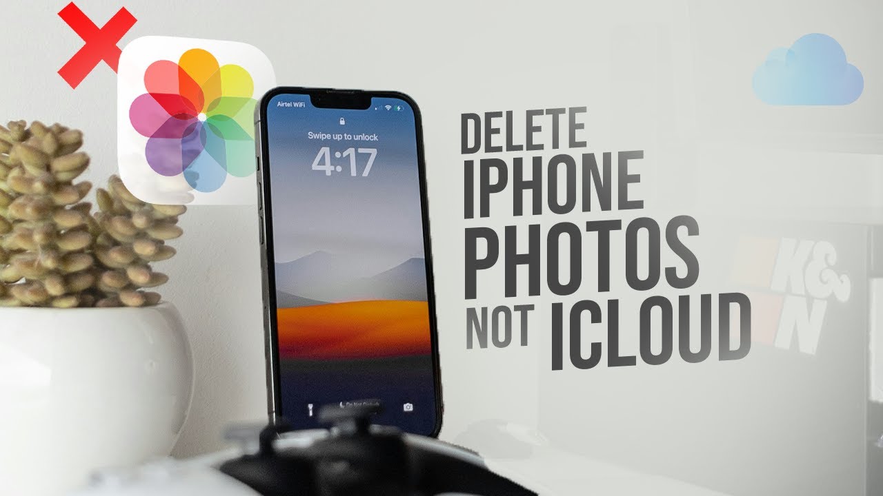 how-to-delete-photos-from-iphone-but-not-icloud-tutorial-youtube