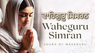 Relaxing Waheguru Simran 30 Minutes | Best Waheguru Naam Jaap | Sound Of Waheguru