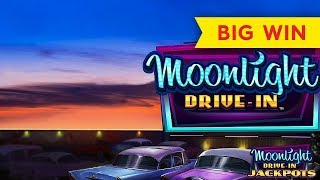 Moonlight Drive-In Slot - INCREDIBLE HIT! ALL BONUS FEATURES! screenshot 1