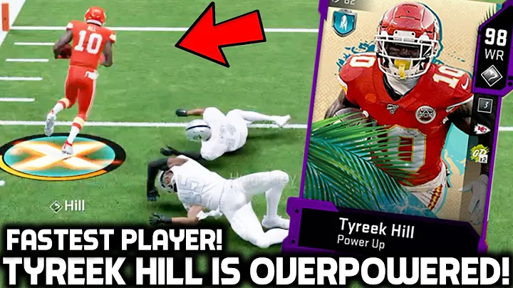 SUPER BOWL TYREEK HILL IS A MADDEN GLITCH! THE FAS...
