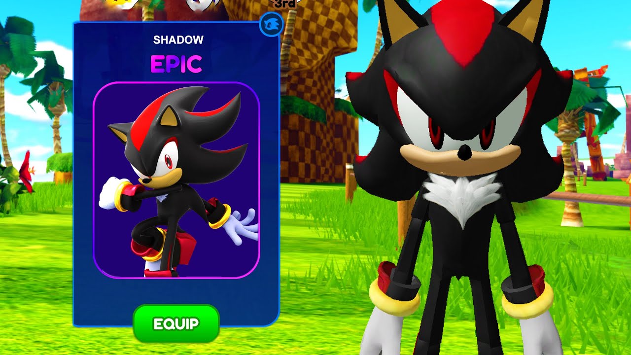 Sonic Speed simulator com shadow e silver?!