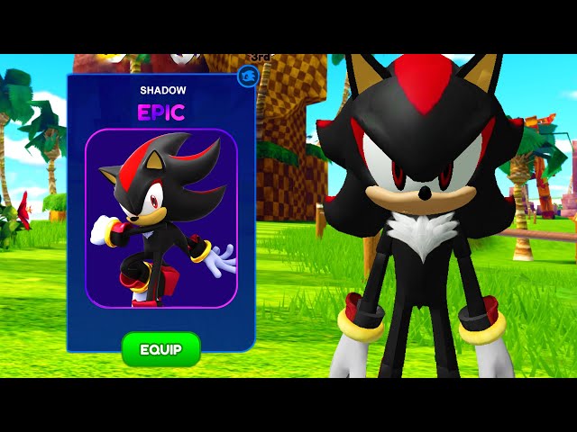 SAVE SHADOW! - Sonic Speed Simulator (ROBLOX) 🔵💨 