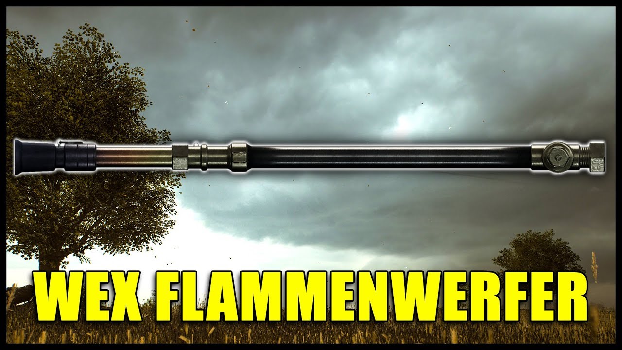 BATTLEFIELD 1 Flammenwerfer Wex Waffen Review BF1 Guide YouTube