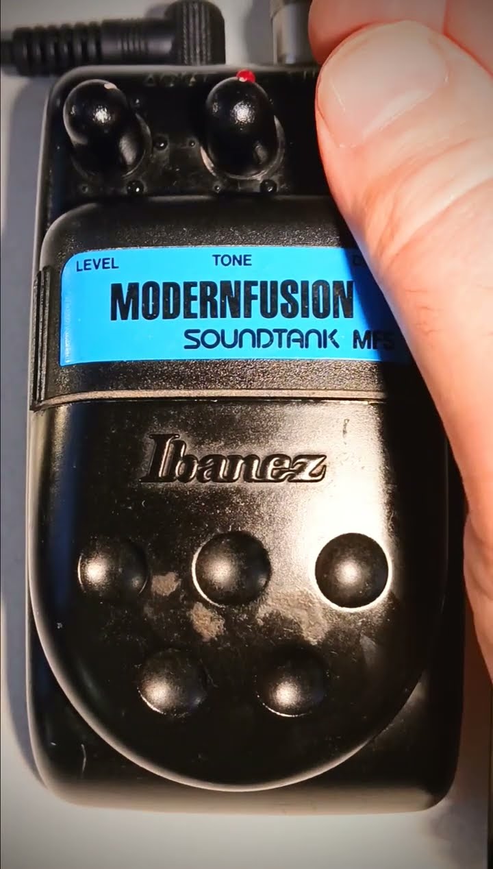 ibanez Modern Fusion MF5 smooth and very creamy #overdrive