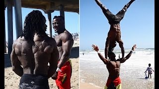 West African Bodyweight Beasts  Alseny and Sekou Raw Clips Extended