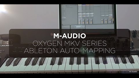 M-Audio Oxygen MKV Series || Ableton Auto-Mapping