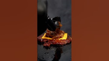 Making of a Smaque stack smash burger | Promo video #BurgerRecipe#FoodieShorts#shorts