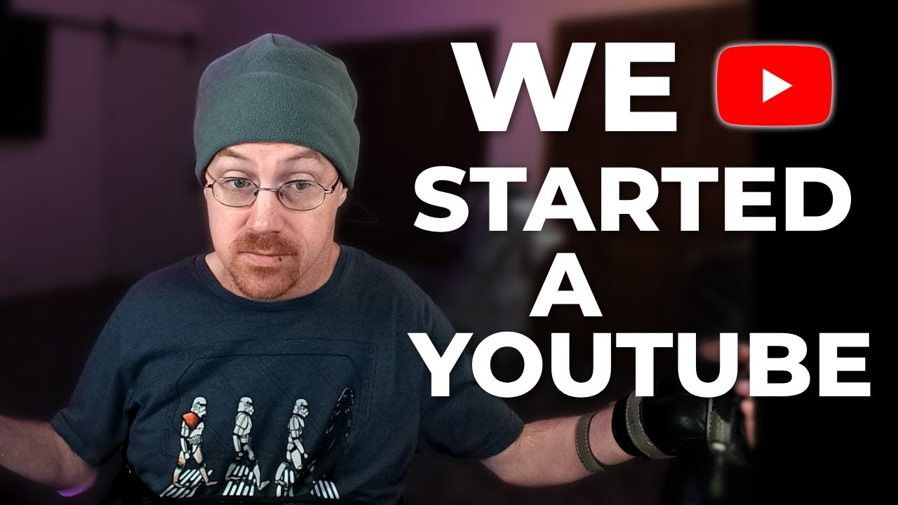 My Wife & I Started A Youtube Channel - YouTube