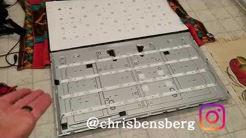 How To Test TV LED Back Lights Without A LED TESTER!
