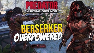 Predator Hunting Grounds "PREDATOR BERSERKER CLASS OVERPOWERED!!" RANGE COMBISTICK WINS