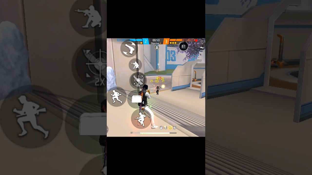 Free fire Max Class Squad Headshot Game Playing 🎯 