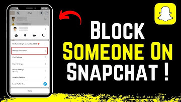How To Block Someone On Snapchat ! 2024