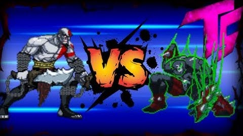 Kratos (GoW) vs Spawn ⚔⚔🔥🔥 Epic MUGEN BATTLE