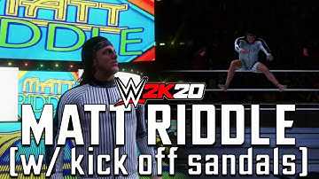 WWE 2K20: Matt Riddle Entrance