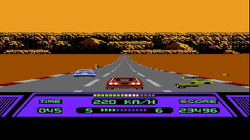 The Game Genie Player - Rad Racer (NES) - PART 1