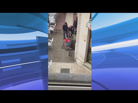 Algunos marroquíes que han entrado a nuestra ciudad  han pasado la noche en alcantarillas