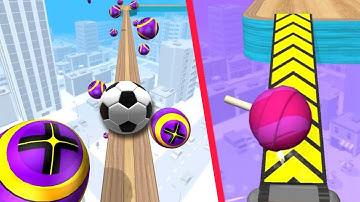 GOING BALLS ⚽Rush🔥🍭 All Levels Gameplay Android, iOS (Part 225)