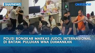 Police Dismantle Judol International Headquarters in Batam, Detain Dozens of Foreign Nationals | ...