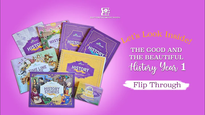 NEW The Good and the Beautiful History Curriculum 2025 | Let's look at everything included in Year 1