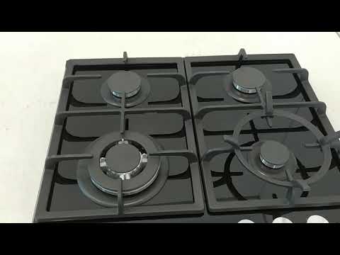 Варочная панель газовая KRONA ALMA 60 BL черное закаленное стекло Варочная панель газовая KRONA ALMA 60 BL черное закаленное стекло