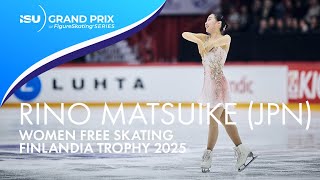 Download Lagu Rino MATSUIKE (JPN) | Women Free Skating | Finlandia Trophy 2025 | #GPFigure MP3