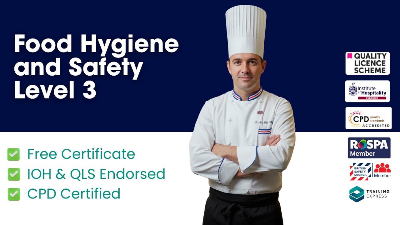 Food Hygiene Level 3 | Online Course | Training Express