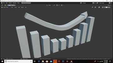 Blender 2.82 - Growing graph animation in blender tutorial.
