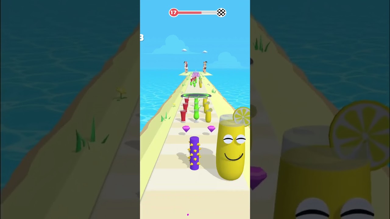 Satisfying Mobile Game -Juice run- iOS 