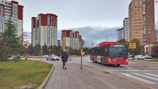 Autumn 🍁 Walk in Ankara, Turkey | Walking Tour in Eryaman District