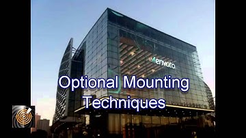 ICE LED GLass Screen Building Installation