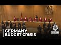 German budget crisis: Spending freeze imposed on all ministries