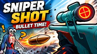 SNIPER SHOT BULLET TIME! Insane Slow Motion Headshots