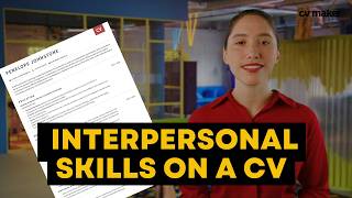 How to Showcase Interpersonal Skills on Your CV screenshot 5