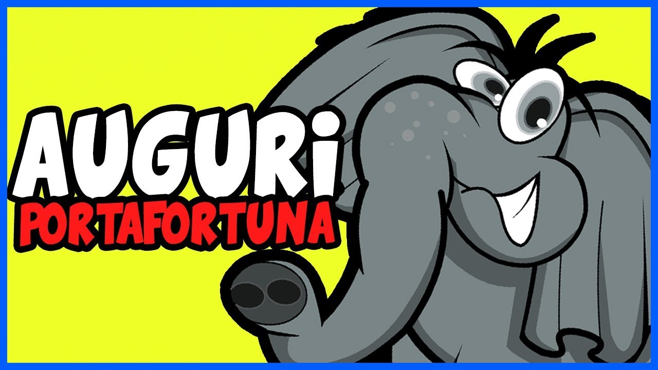 Tanti Auguri Divertentissimi Di Buon Compleanno Con Scritta Portafortuna Cartoline Animate Youtube