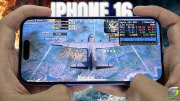 iPhone 16 test game PUBG Max Setting | Apple A18