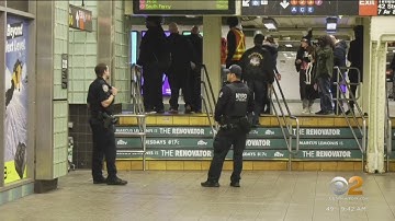 Stabbing in Times Square subway station