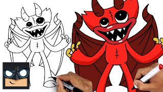 how to draw scary larry poppy playtime draw color