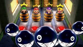 Mario Party Switch - Gentlemen Battle - Mario vs Luigi vs Waluigi vs Wario (Master Difficulty)