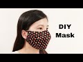 2 in 1 fabric face mask DIY | How to make an easy pattern & sewing tutorial (new template)