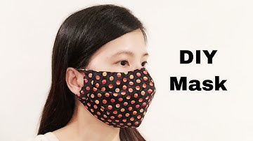 2 in 1 stoffen gezichtsmasker DIY |Een eenvoudige patroon- en naaihandleiding maken(nieuwe sjabloon)