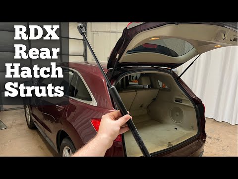 How to Replace Rear Hatch Struts 2013 – 2018 Acura RDX – Remove Replace Lift Support Strut Shocks