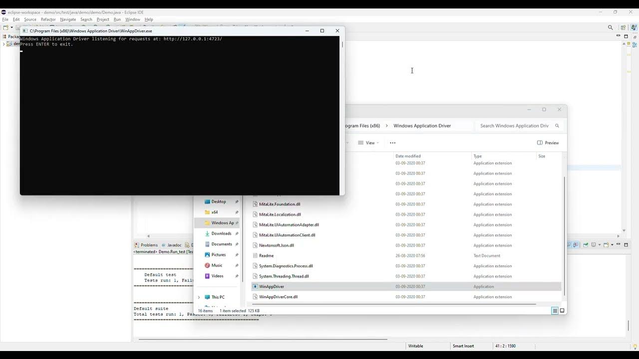 [DESKTOP APP AUTOMATION]- How to lauch windows app using winappdriver ...
