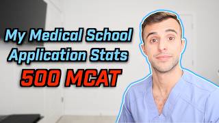 HOW I GOT INTO MED SCHOOL WITH A 500 MCAT