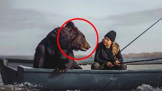 This Woman’s Best Friend Is A Bear – But One Day The Bear Does Something Unexpected