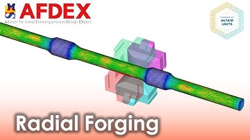 Radial Forging Simulation | #AFDEX